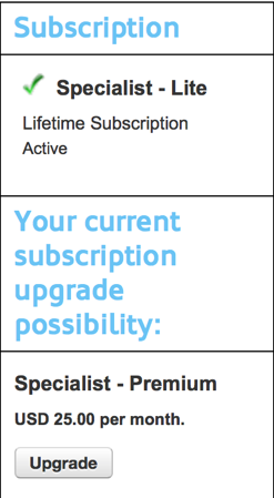 How to upgrade your subscription from Lite to Premium